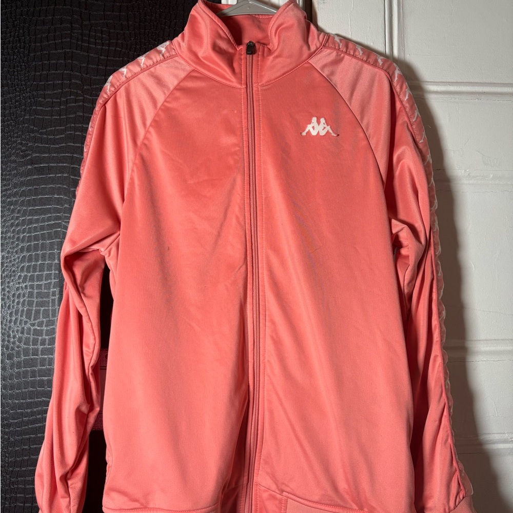 Kappa Pink Zip-Up Jacket